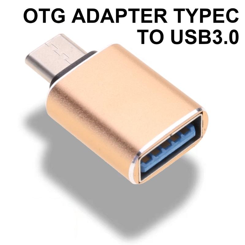 Портативный конвертер Type C в USB3.0, Кабель для быстрой передачи данных OTG, Зарядный кабель Type C для мобильных телефонов и периферийных устройств