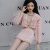 Fashion 11.5" Dolls Coat Casual Wears Party Clothes Dresses Kids Toys 1/6 BJD Dolls  30cm Doll