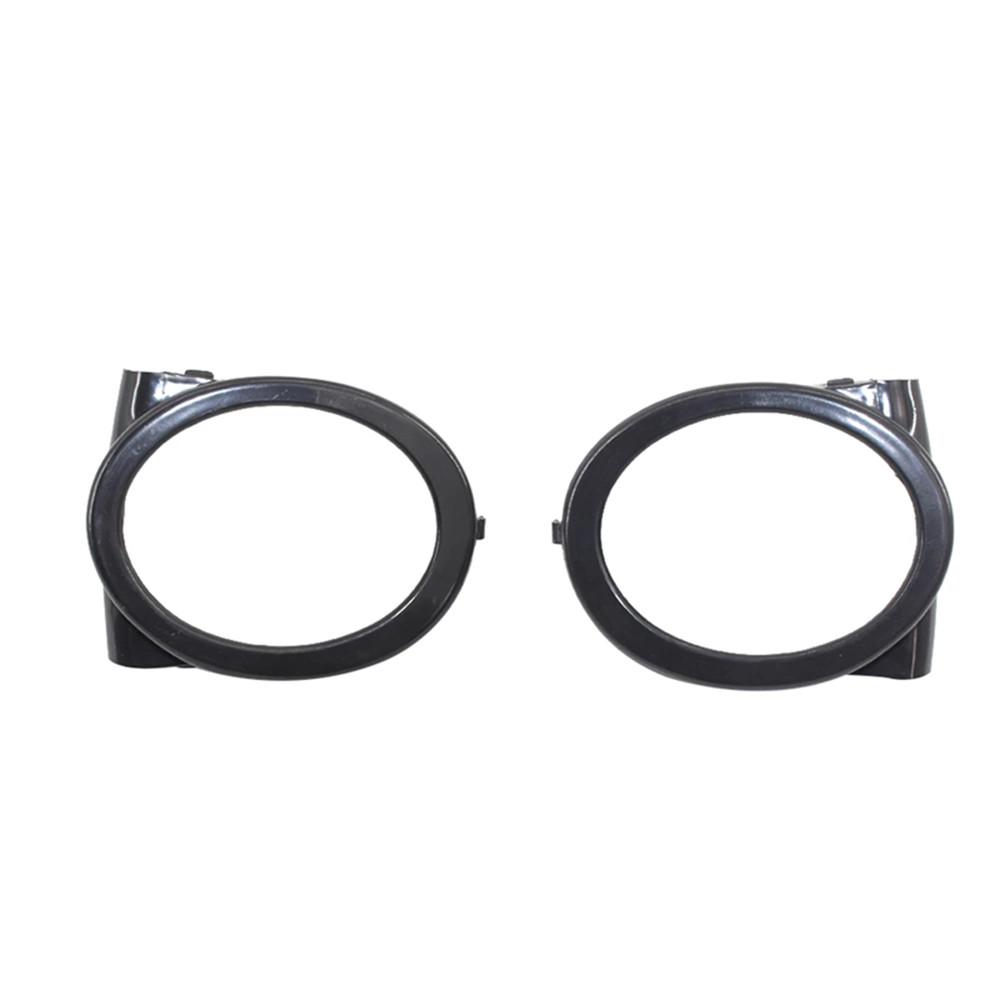 New 2Pcs LH+RH Fog Light Cover Trim For 00-06 BMW E46 3 Series M3 Style Front Bumper