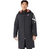 Training Wear Padded Long Coat 2031E735 Unisex Adult Performance Black M AIM-TRG