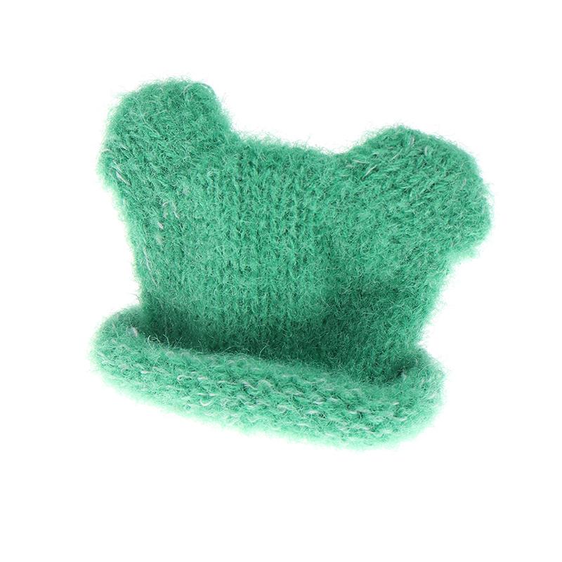 1/12 Кукла Мини Цветная Вязаная Шапка Моделирование Шапки Ручной Работы Игрушки Кукла Одевание Аксессуары Для Детей Ролевые Игры Игрушка