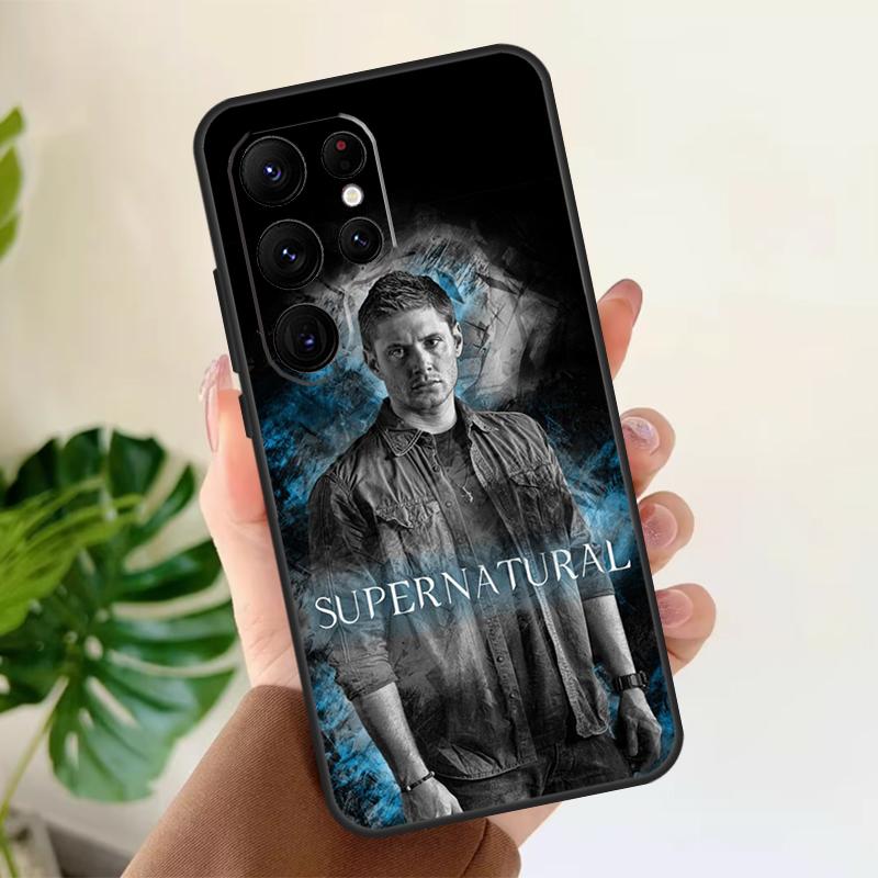 Сверхъестественное Дженсен Эклс Мягкий чехол для Samsung Galaxy S25 S24 S23 S22 S21 Ultra S9 S10 Plus S23 FE S24 FE Чехол для телефона