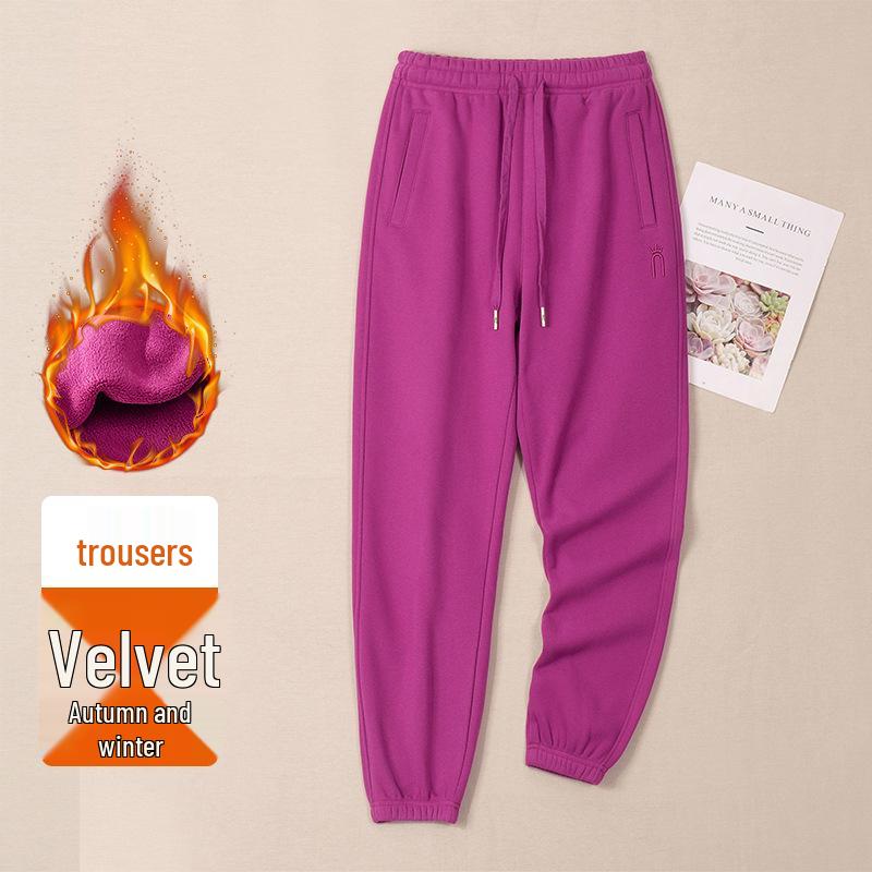 Женские модные гаремные спортивные штаны с высокой талией - Осень/Зима 2025, Свободного кроя, Большого размера, Длинные и Повседневные.