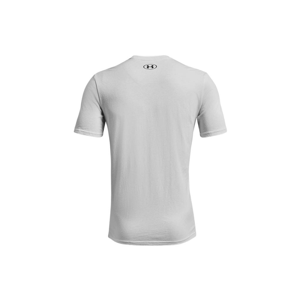 Under Armour Футболка с круглым вырезом и коротким рукавом, мужская, серая, 1362995-014