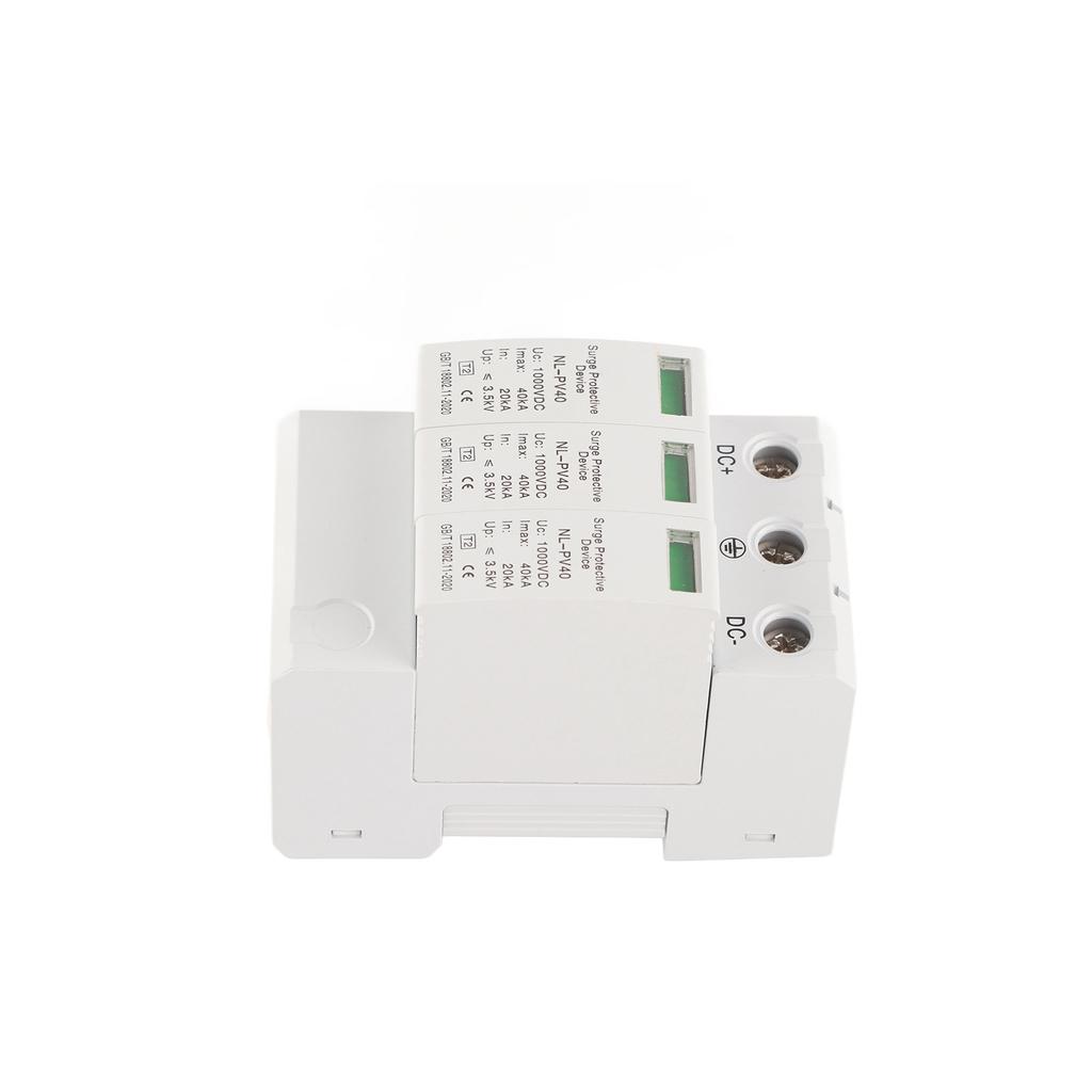 Устройство защиты от перенапряжения 20‑40KA 3P 1000V Фотоэлектрическое PV напряжение Защита Разрядник Защитник