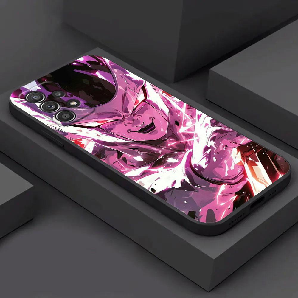 Dragons Balls Anime Phone Cover A56 5G For Samsung A57 A37 A55 A36 A26 A17 A07 A35 A34 A53 A54 A52 A73 A72 Frieza Majin Buu Case
