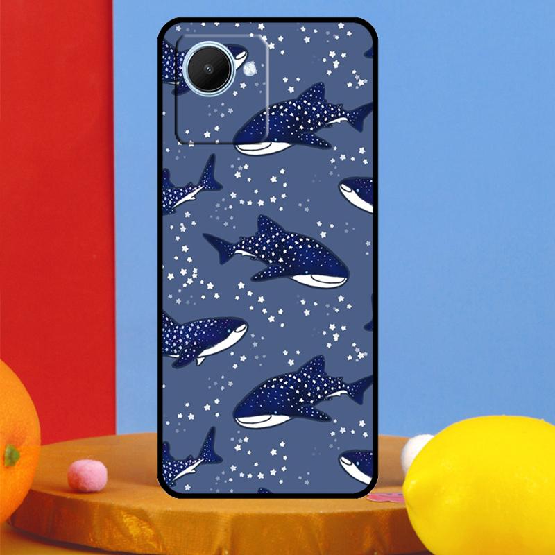 Чехлы с китовыми акулами для Realme 15 Pro 10 11 12 13 14 Pro Plus GT6 GT7 C61 C67 C63 C71 C55 C51 C65 C53 C75