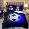 Bedding Two Or Three-Piece Sports Football 3D Digital Printing Polyester
