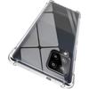 Shockproof Case - Phonillico - Samsung A42 - Soft Silicone - Ultra Slim - Transparent