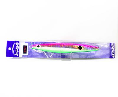 Fisherman Металлический джиг Andaman 250 грамм Wave Uroko Pink Green (0307)