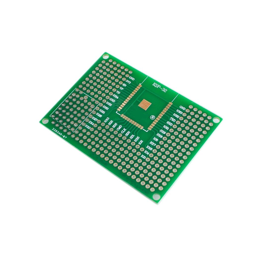 Wifi ESP8266/ Прототипная плата ESP12F12E/ESP32 Плата с полостью/ 5X7 Двусторонняя луженая