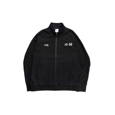 Li Ning New York Fashion Week Runway Vintage Jacket Men Jacket Black AWDN787-2
