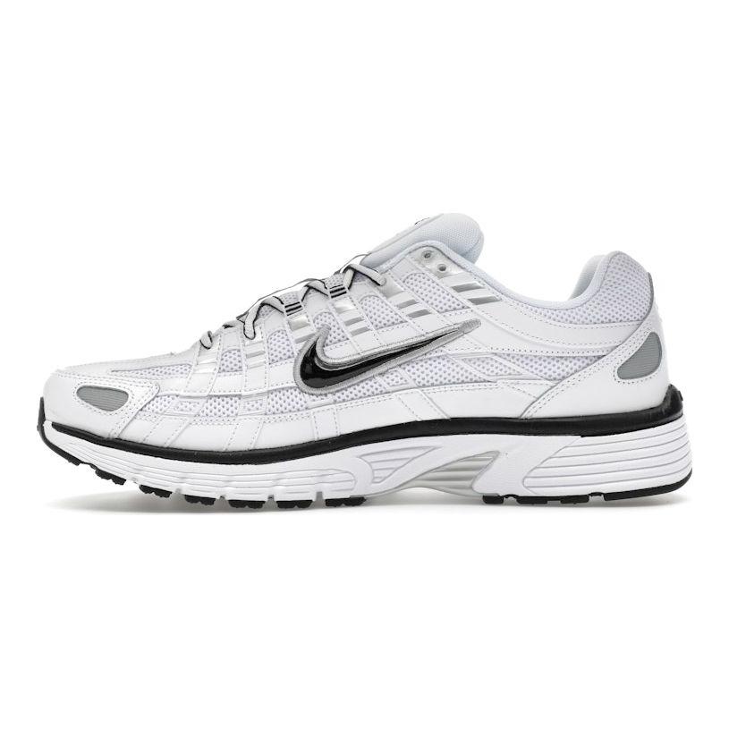 Nike P-6000 Белый Металлик Серебристо-Черный Мужские Кроссовки CD6404-107