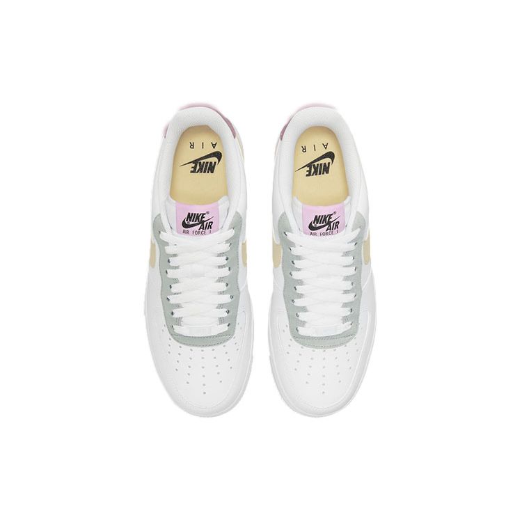 Nike Air Force 1 07 Essential White Lemon Drop Women Sneakers Regal-Pink DN4930-100