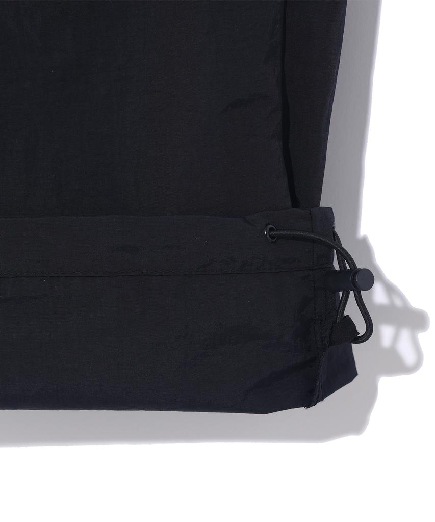 RAYFIKERS Wide Cargo Parachute Pants Mq2Pu364_Black