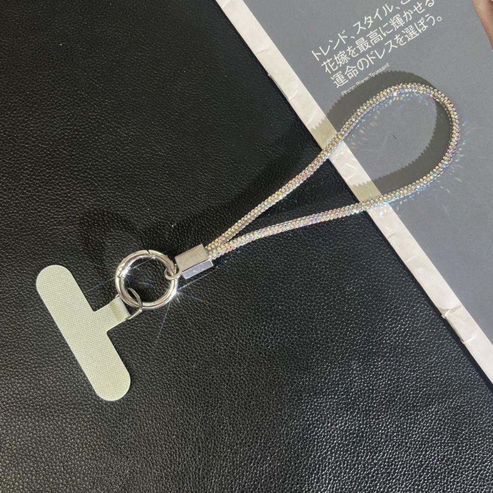 Ремешок для телефона со стразами, яркий чехол для телефона, ремни-цепочки, подвесной шнур, аксессуары для телефонов