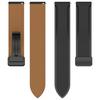 Watch Strap for Samsung Galaxy Watch3 45mm/Watch 46mm/Huawei Watch 4 ,22mm Genuine Cow Leather Band with Folding Buckle