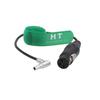 HangTon XLR Line Level Audio Cable with Microphone for ARRI Alexa MiniRED V-RaptorZ CAM E2 Camera, Shure Mixer, 3-Pin XLR to 00B 5-Pin (30cm, Right