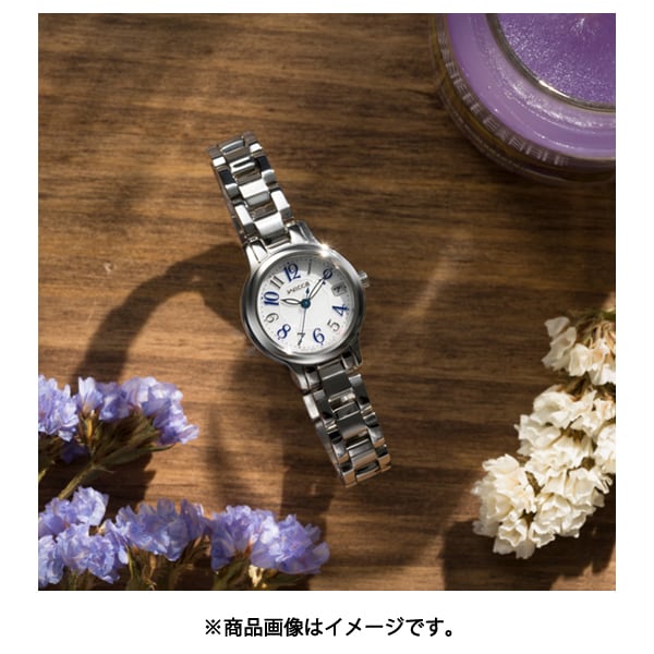 Citizen Женщины KH4-912-13 ( Смотреть wicca Solar-Tech) Круглые часы из серебристой нержавеющей стали, аналоговые