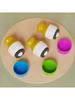 1pc 100ml Refillable Sunscreen Roller Applicator, Portable Travel Size Cosmetic Distribution Bottle, Sunscreen Lotion Roller