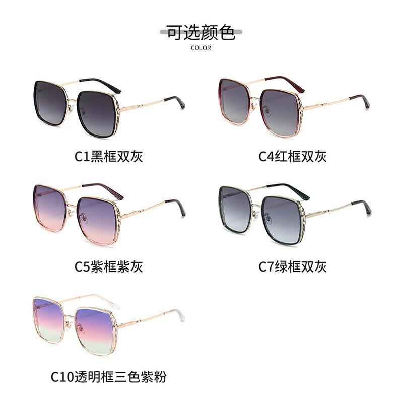 90 нейлоновые солнцезащитные очки женские большие солнцезащитные очки женские модные очки