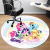 1 шт. Круглый ковер My Little Pony для офиса, под офисные стулья, спальни, гостиной, домашний декор  a1022163