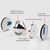 Shock Spikes Damping Pad HIFI Stand Feet Speaker Foot Pad KTV Subwoofer Stage Speakers Aluminium Isolation Cone Floor Foot Nail