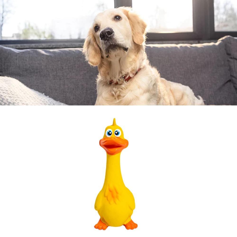 Squeaky Sound Latex Chew Toy Standing Form Dog Training Toy  Indoor Entertainment