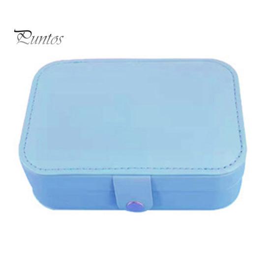 Коробка для хранения ювелирных изделий, держатель для сережек, ожерелий, большая вместимость, несколько отделений, легкий портативный органайзер для ювелирных изделий