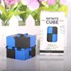 2 Pcs Magic Cubes Stress Reducing Dice Infinite Flip Rubik Cube Colorful Hexahedral Pressing Toy for Adults