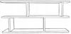 Luna Wall Shelf Oak Artisan Hanging Cabinet Bookshelf 2 Versions Per
