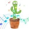Sing And Dance Cactus Electron Plush Toy Soft Plush Doll Babies Cactus That Repeat What You Say Voice Interactive Bled