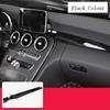 Car Styling Center Console Air Outlet Dashboard Covers Stickers Trim For Mercedes Benz C Class W205 180 200 GLC X253