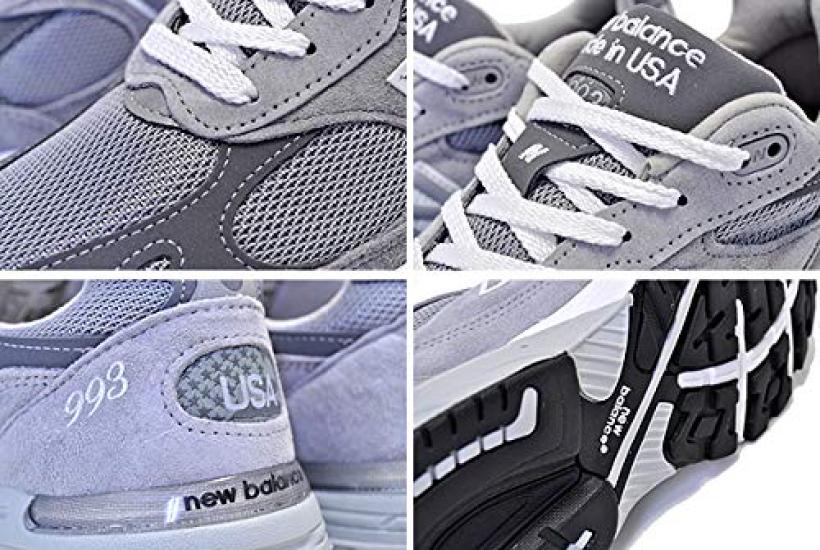 New Balance MR993 MR993GL Сделано в США Мужские кроссовки Серый замш Ширина D NB 993 26.5см