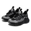Kids Chunky Sneakers Synthetic Leather Lace-Up Outdoor Sports Shoes Casual School Walking Trainers For Boys Girls