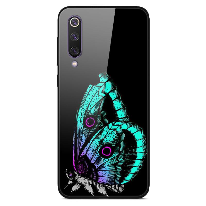 Для Xiaomi Mi 9 Mi9 SE Закаленное Стекло Чехол Жесткий Чехол для Телефона Для Xiaomi Mi 9 SE Mi9 T 9T Pro Чехлы Redmi Note 9S 9 S Чехол