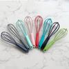 Mini Silicone Egg Beater - Portable Handheld Egg Tool, Small Size, Heat-Resistant Kitchen Egg Whisk, Home Egg Mixer