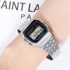 Для Casio F-91W Металлический ремешок 18 мм Браслет из нержавеющей стали Casio Ae 1200wh для AE1300 AQ230 F105 F108 A158W A168 Замена ремешка