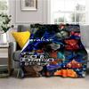 Coraline Animated Movie Throws Blanket Picnic Super Soft kawaii Blanket for Travel Bedding Couch Sofa Bed Blanket Birthday Gift
