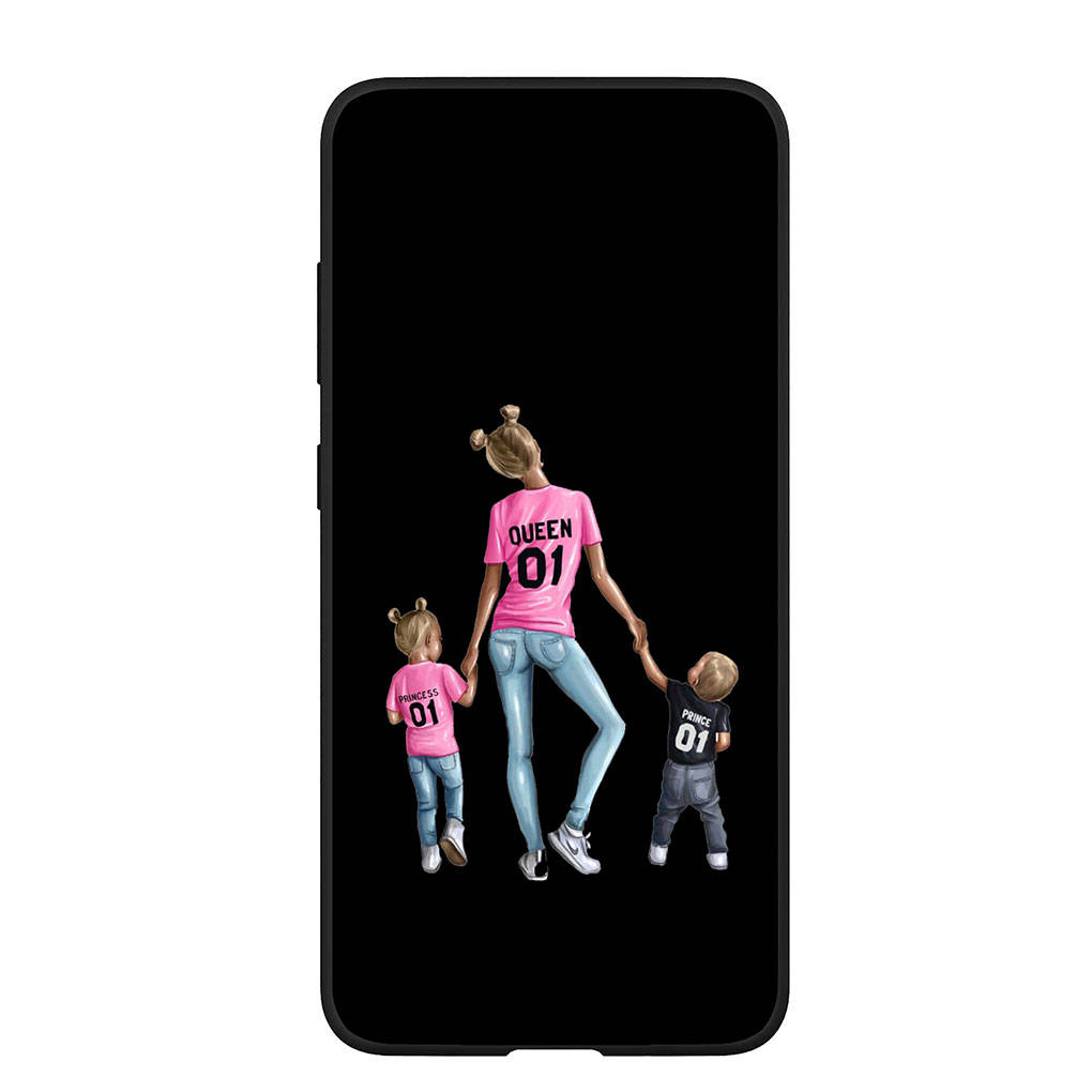 Phone Case for Samsung Galaxy S25 S24 S23 iPhone 16 15 Xiaomi Redmi Note 14 13 12 16E 11 Pro Max OPPO Moto Huawei Woman Baby Girl Mom Family Boy Cover