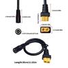 DC5525 Female to XT60 Female 30cm Adapter Cable for Solar Panel and Energy Storage Connection