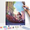Disney Цифровой набор для масляной живописи Pocahontas, ручная роспись DIY для домашнего декора