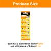 Упаковка из 10/20 щелочных батареек AG4 LR626, надежная работа, батарея LR626 для небольших электронных гаджетов