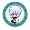 TV Anime Leather Badge A "Gintama" [Sakata Gintoki]