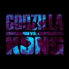 Cospa Godzilla Kong Логотип Godzilla Kong ЧЕРНЫЙ размер L против. против. Футболка