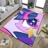 Colorful Unicorn Friendship Office Rug Chair Mat, Game Carpet, Suitable for Front Door, Bedroom, Living Room, Desk, Holiday Gift