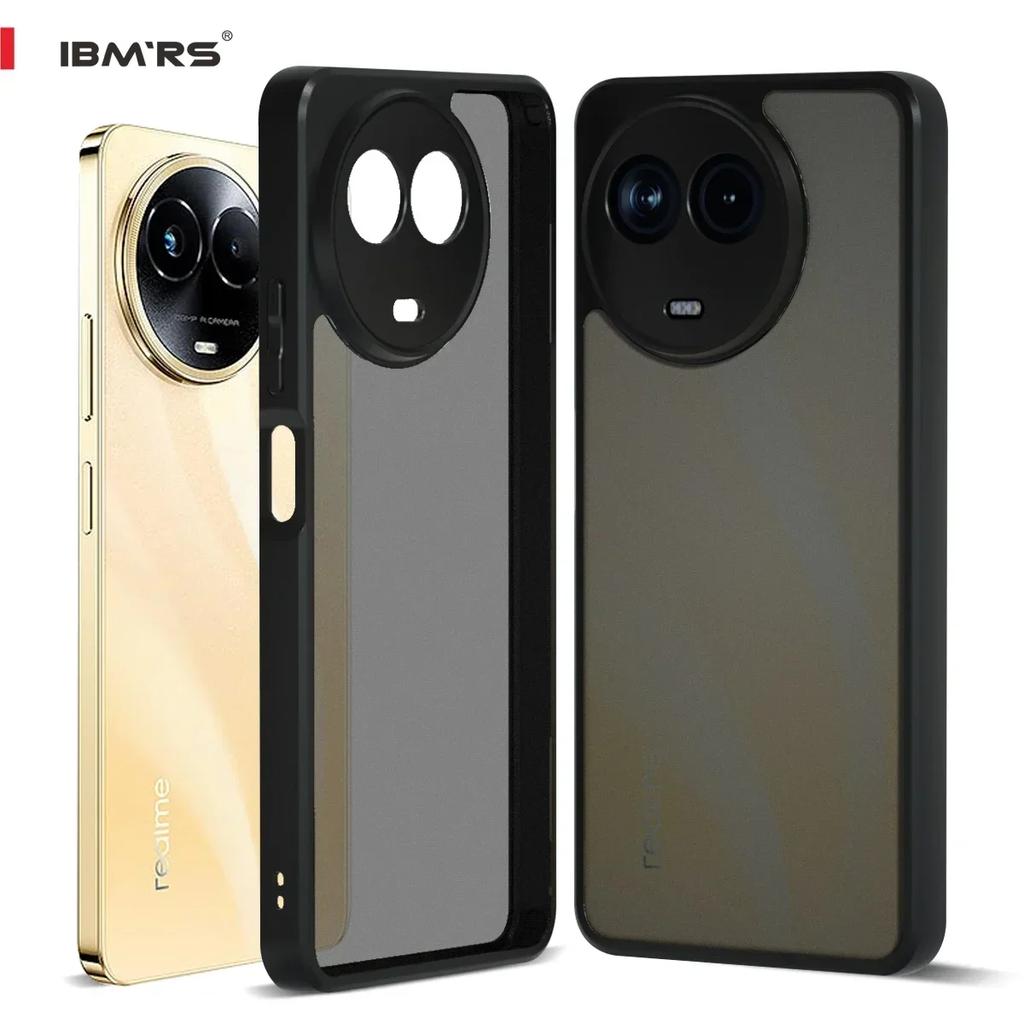 (В комплекте ремешок на запястье)Чехол с двойным покрытием для Realme V50s 5G, защита от отпечатков пальцев, приятный на ощупь, чехол для телефона для женщин, мужчин, матовый, прозрачный