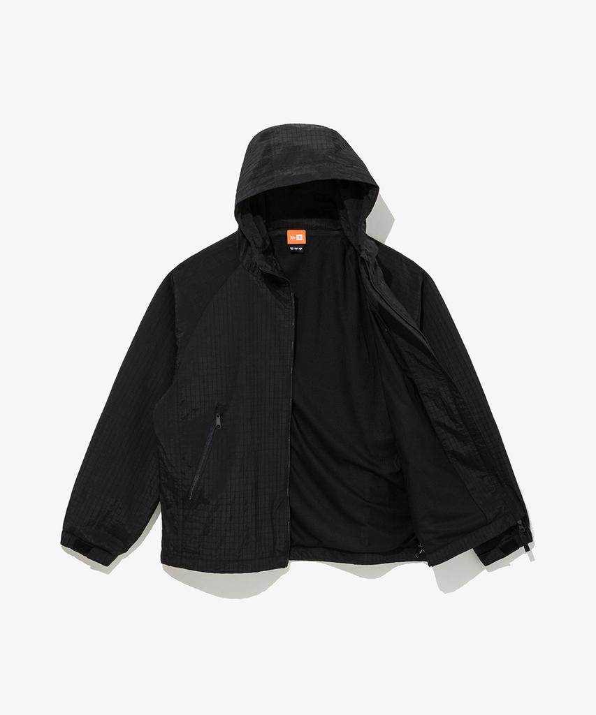 New Era Outdoor Windbreaker Jacket Black