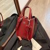 Винтажные красные мини-сумки через плечо для женщин, новые универсальные сумки из искусственной кожи, симпатичные женские сумки для телефона и монет