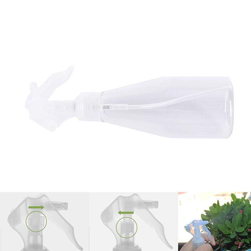 200 Ml Clear Empty Hand Trigger Water Spray Plastic Bottle Cleaning Garden New
